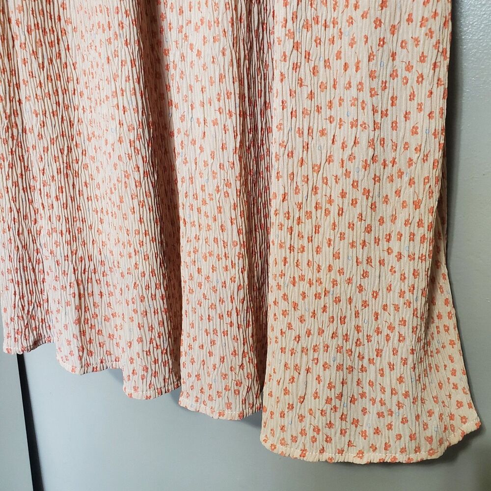 Orange Creek Dress Womens Size Small Floral Midi Cottagecore Prairie Lined - Picture 7 of 13